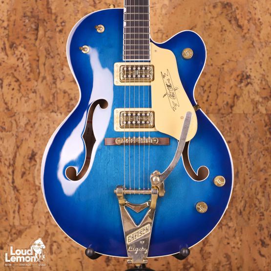 Gretsch G6120BS Chet Atkins Blue Burst 2013 Japan электрогитара