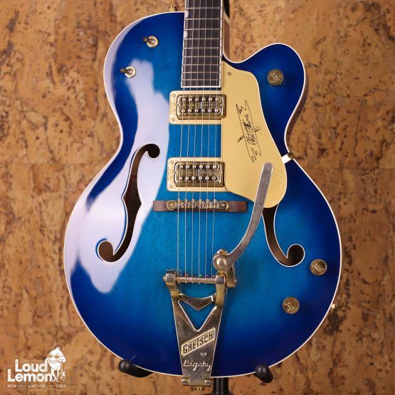 Gretsch G6120BS Chet Atkins Blue Burst 2013 Japan электрогитара