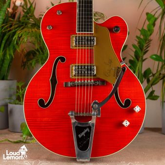 Gretsch G6120SSU Brian Setzer Nashville Orange 2004 Japan электрогитара