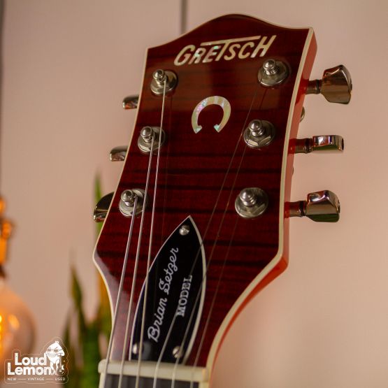 Gretsch G6120SSU Brian Setzer Nashville Orange 2004 Japan электрогитара