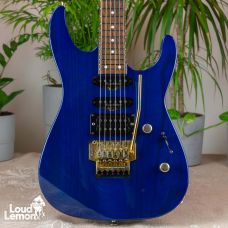 Grover Jackson Soloist Transparent Blue 2000 Japan электрогитра