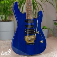 ‌Grover Jackson Soloist Transparent Blue 2000 Japan электрогитра