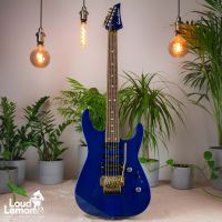 ‌Grover Jackson Soloist Transparent Blue 2000 Japan электрогитра