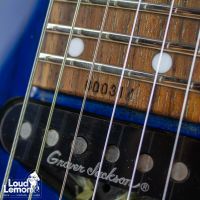 ‌Grover Jackson Soloist Transparent Blue 2000 Japan электрогитра