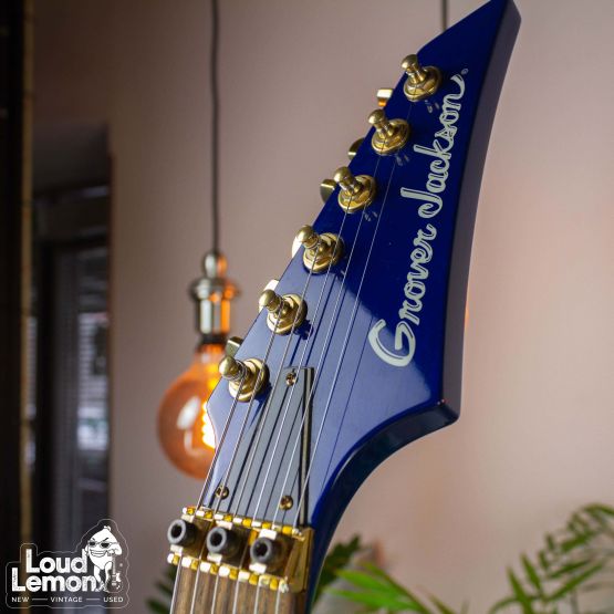 ‌Grover Jackson Soloist Transparent Blue 2000 Japan электрогитра