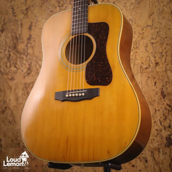 Guild D-44 Natural 1974 USA акустическая гитара
