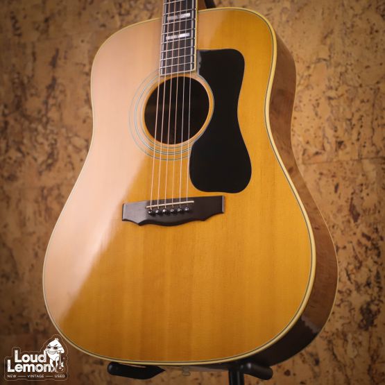 Guild D-55 Natural 1977 USA акустическая гитара