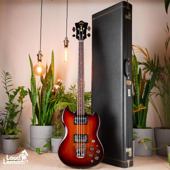 Guild JS Bass 2 Sunburst 1974 USA бас-гитара
