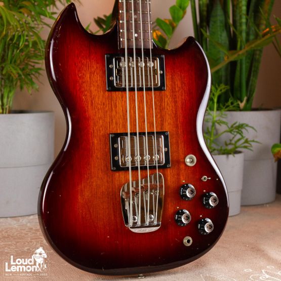 Guild JS Bass 2 Sunburst 1974 USA бас-гитара
