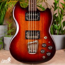 Guild JS Bass 2 Sunburst 1974 USA бас-гитара