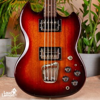 Guild JS Bass 2 Sunburst 1974 USA бас-гитара