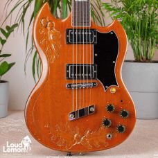 Guild S-100 Standard Carved Acorn Natural 1975 USA электрогитара