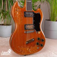 Guild S-100 Standard Carved Acorn Natural 1975 USA электрогитара