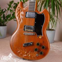 Guild S-100 Standard Carved Acorn Natural 1975 USA электрогитара