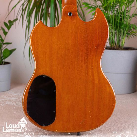 Guild S-100 Standard Carved Acorn Natural 1975 USA электрогитара