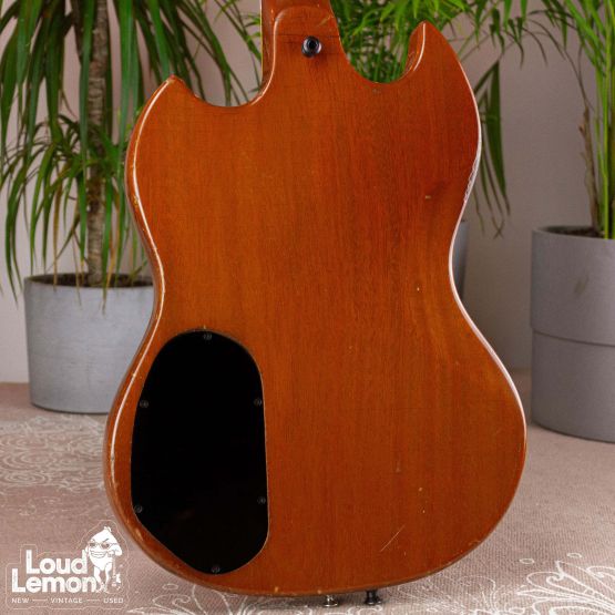 Guild S-100 Standard Carved Acorn Natural 1975 USA электрогитара
