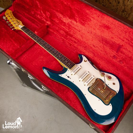Guyatone LG-350T Custom Blue 1978 Japan электрогитара