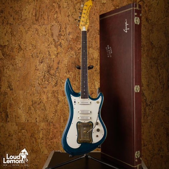 Guyatone LG-350T Custom Blue 1978 Japan электрогитара