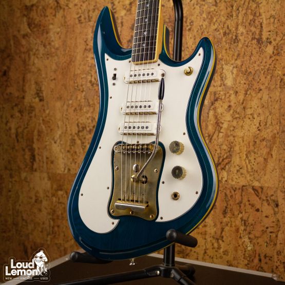 Guyatone LG-350T Custom Blue 1978 Japan электрогитара