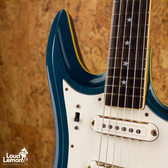 Guyatone LG-350T Custom Blue 1978 Japan электрогитара