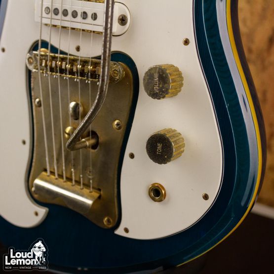Guyatone LG-350T Custom Blue 1978 Japan электрогитара