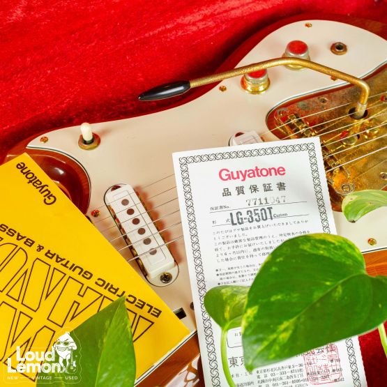 Guyatone LG-350T Custom Natural 1976 Japan электрогитара