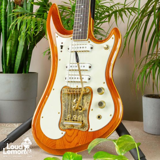 Guyatone LG-350T Custom Natural 1976 Japan электрогитара