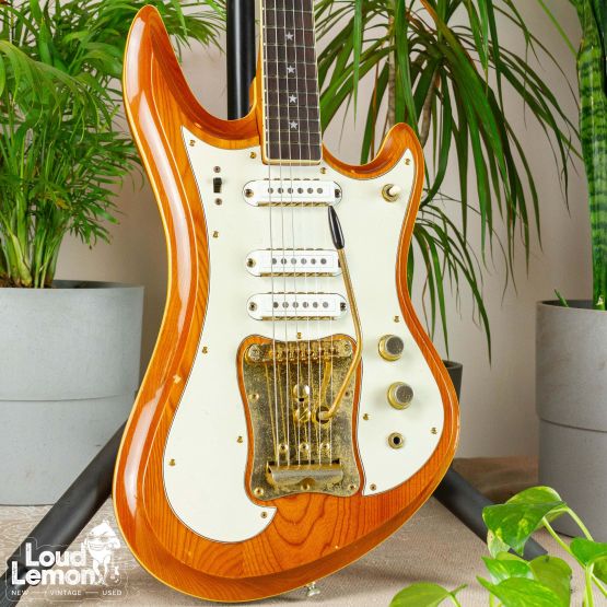 Guyatone LG-350T Custom Natural 1976 Japan электрогитара