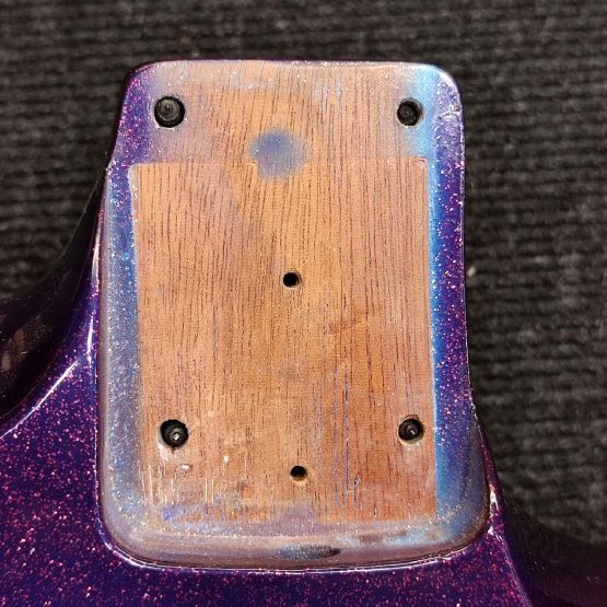 Hamer Limited Edition Californian Elite Reverse Purple Metal Flake 1989 USA электрогитара