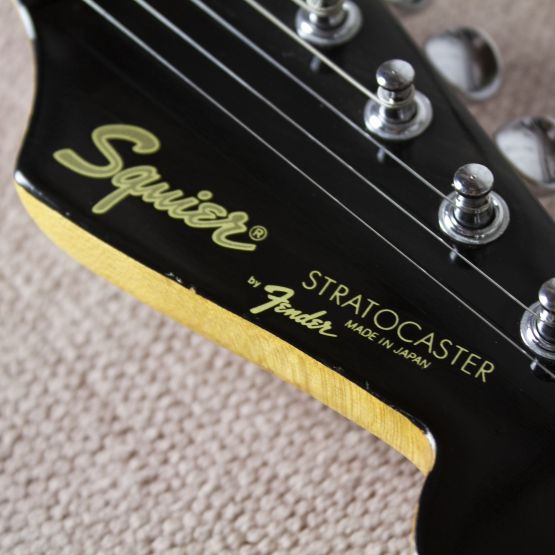 Squier Stratocaster ST-331K Chameleon Green 1985 Japan электрогитара