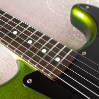 Squier Stratocaster ST-331K Chameleon Green 1985 Japan электрогитара
