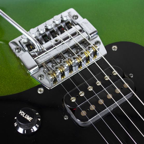 Squier Stratocaster ST-331K Chameleon Green 1985 Japan электрогитара