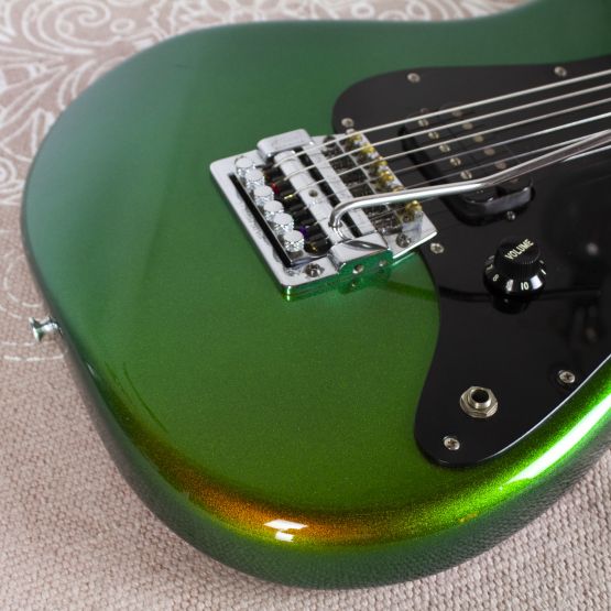 Squier Stratocaster ST-331K Chameleon Green 1985 Japan электрогитара
