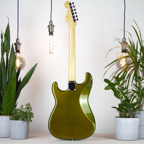 Squier Stratocaster ST-331K Chameleon Green 1985 Japan электрогитара
