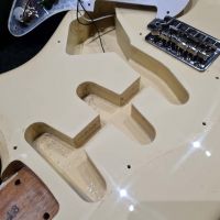 Fender Stratocaster ST-43 Vintage White 2004 Japan электрогитара
