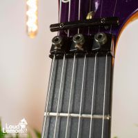 Hamer Limited Edition Californian Elite Reverse Purple Metal Flake 1989 USA электрогитара