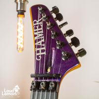 Hamer Limited Edition Californian Elite Reverse Purple Metal Flake 1989 USA электрогитара