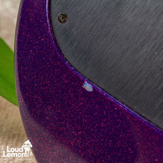Hamer Limited Edition Californian Elite Reverse Purple Metal Flake 1989 USA электрогитара