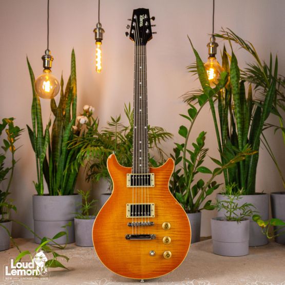 Hamer XT Series SATF Sunburst Archtop Flametop Honeyburst 2010's Indonesia электрогитара