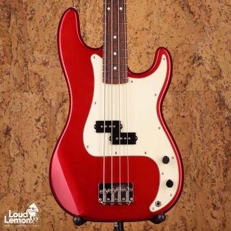 History SZP-2M Precision Bass Candy Apple Red 2003 Japan бас-гитара