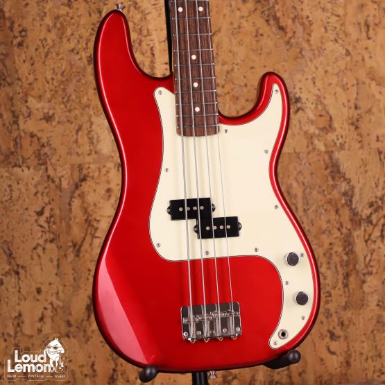 History SZP-2M Precision Bass Candy Apple Red 2003 Japan бас-гитара