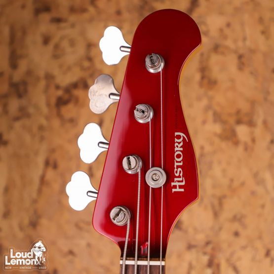 History SZP-2M Precision Bass Candy Apple Red 2003 Japan бас-гитара