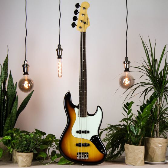 History (CoolZ) SZJ-1 Jazz Bass Sunburst 2005 Japan бас-гитара