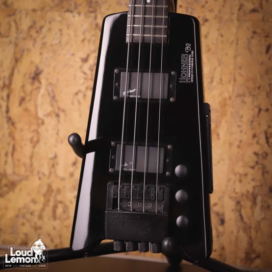 Hohner B2 Headless Bass Black 1987 Japan бас-гитара