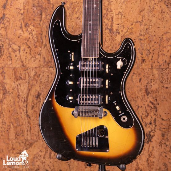 Höfner 176 Deluxe Sunburst 1970's Germany электрогитара