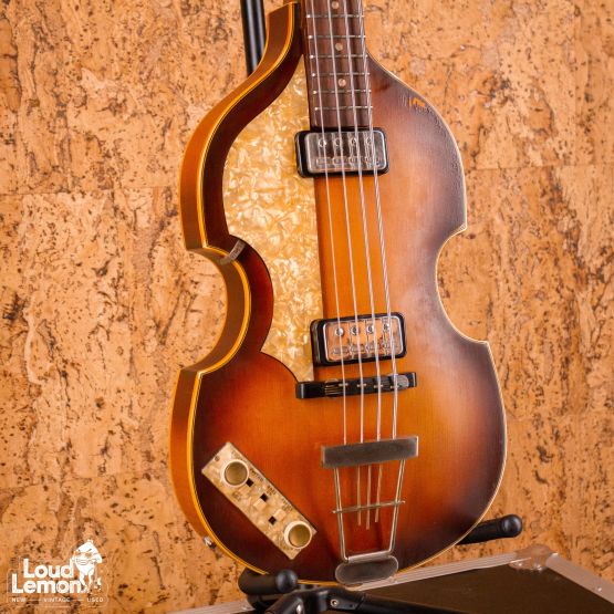 Höfner 500/1 Vintage '62 Violin Bass Left Handed Sunburst 2010 Germany бас-гитара