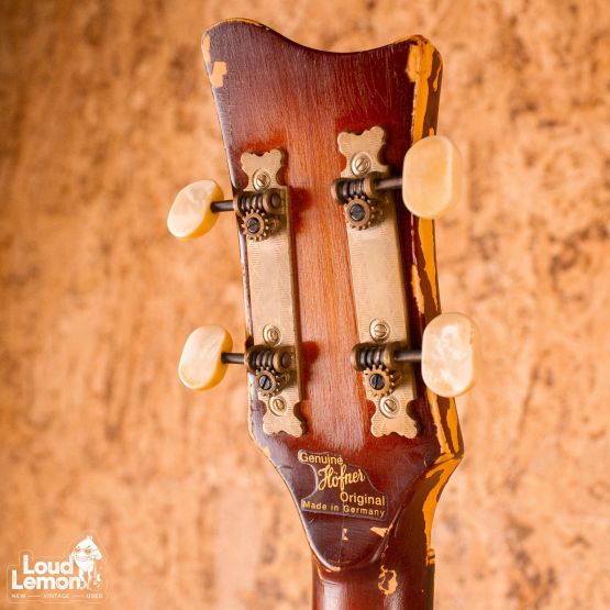 Höfner 500/1 Vintage '62 Violin Bass Left Handed Sunburst 2010 Germany бас-гитара