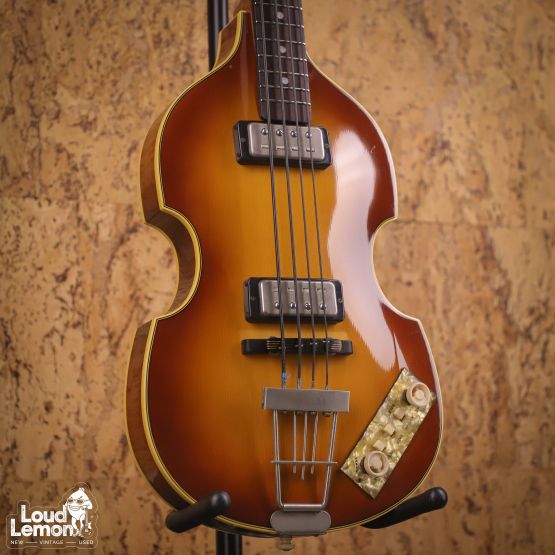 Höfner 500/1 Violin Bass 60's Spec Brown Sunburst 1978 Germany бас-гитара