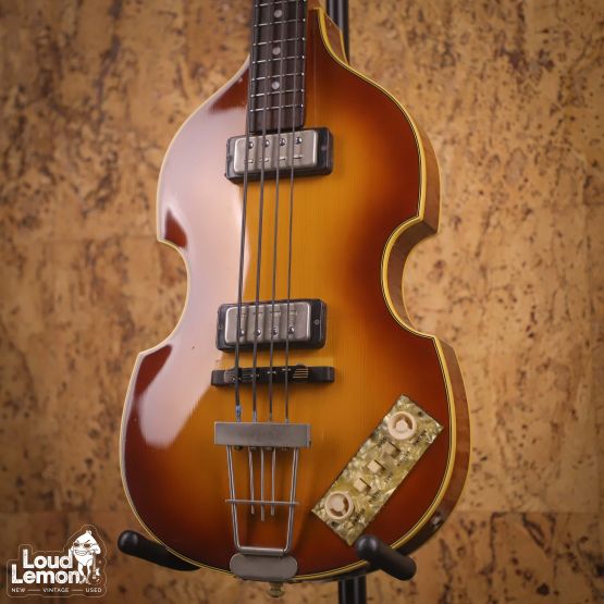 Höfner 500/1 Violin Bass 60's Spec Brown Sunburst 1978 Germany бас-гитара