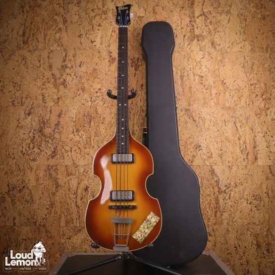 Höfner 500/1 Violin Bass 60's Spec Brown Sunburst 1978 Germany бас-гитара